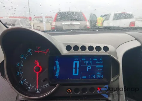 2015 Chevrolet Sonic Lt Auto из США, поврежденный, VIN 1G1JC5SBXF4176426